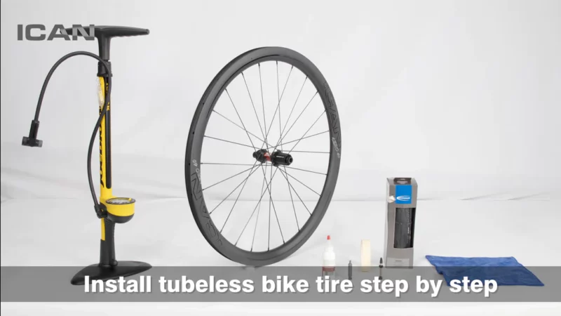 How to install tubeless tire step by step